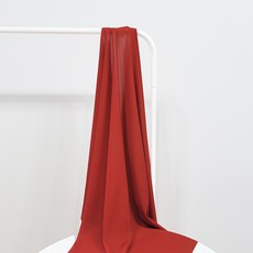 蝴蝶手藝厚實色彩交織緞面布料, 03 Urban Red, 1件