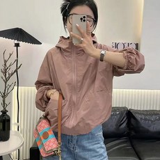 피어니스트 루스 후드넥 캐주얼 바람막이