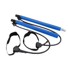 쿼르디 요가 스트레칭 로프 단방향 조절, 블루, 1개