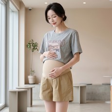INFIOUS 孕婦夏季薄款寬鬆託腹褲 I263-0334