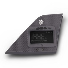 Mayton 車輛嵌入式 HUD 棕色