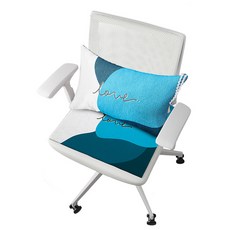 辦公室椅子靠墊+坐墊組 YT_RA1825, B型