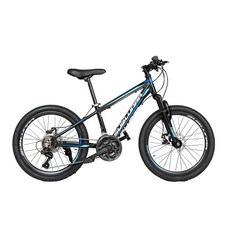 서브루나 지오닉스 240D 21단 알루미늄 MTB 자전거, 매트블랙 블루, 159cm, 1개