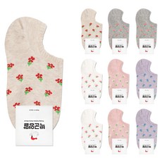 Park Goon 女款短襪 迷你花 10入