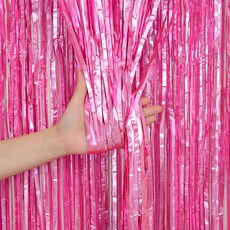 P&B UNITY 派對拉簾, 霧面粉色, 4個