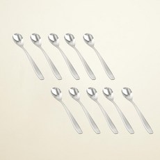 Willive Cella 304不鏽鋼小茶匙, 10支, 單品
