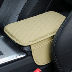 어반카 차량용 베이직 콘솔 논슬립 수납 쿠션, 카키, 1개