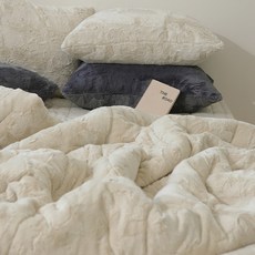 데이메이드 머랭 히트퍼 10mm 디자인 라셀 극세사 차렵이불