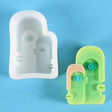 Sinsin Salon 前衛蠟燭 擴香用矽膠模具 A, 混合色