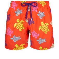 VILEBREQUIN 男士泳裝多色龜紋短褲 VQ-20SSMOOU0B37193