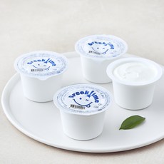 그릭타임 프리미엄 그릭요거트 플레인, 90g, 1개, 4개입