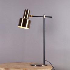 IG網紅款Vesta短版桌燈, 古銅色