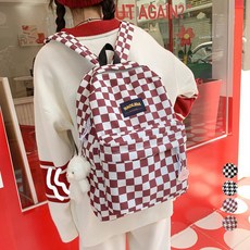 엘쏘 하운드투스 체크 데일리백 여행백팩 + 키링 세트