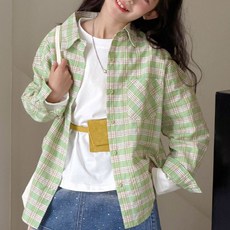 HARAROI 清爽格紋襯衫