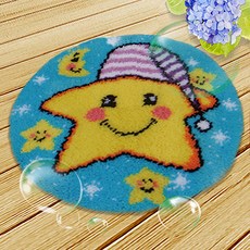 造型圖案十字繡DIY 4件組, 1套, ZD-032 夢境之星