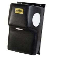 바이트리 스파트 훅어퍼 가죽 샌드백, 블랙