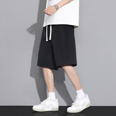 스타빈 남성용 와이드 주름 반바지