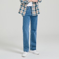 Jean Mania 男士基本款簡約長版寬褲 CU6M78