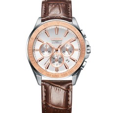 스콜피온시계 44mm 크로노그래프 남성 가죽 메탈시계 SP3340 공구