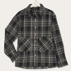 하이후 남성용 멀티 체크 셔츠 자켓