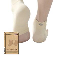 Awesomewell 腳跟保護W襪, 2入, 1個