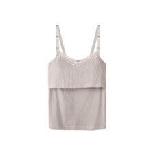 브이넥 레이스 임산부 출산 런닝