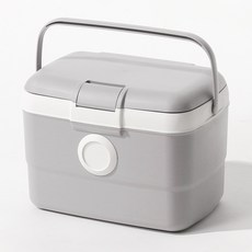 올리빙 도트 아이스박스, 연그레이, 9L