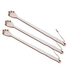 친환경편백아트 프리미엄 편백 달팽이 효자손, 혼합색상, 3개