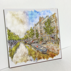 HTP 磁磚 阿姆斯特丹的名畫 C2029