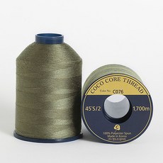 COTTONVILLE Coco Thread 優質縫紉線 45S/2 1700m, C076, 2入
