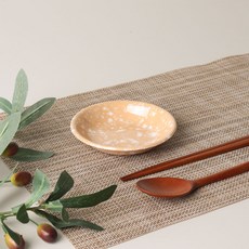 레트로 분식그릇 떡볶이 팝 삼총사 3호, BROWN, 4개