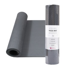 Stellany TPE 現代瑜珈墊 10mm, 冷灰色