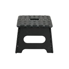 마켓플랜 휴대용 접이식 의자 S, 블랙, 1개