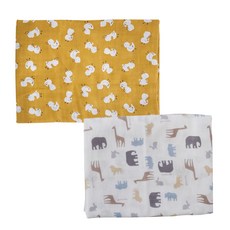 ggoom duboo 紗毯 鴨子郊遊+草原上的朋友 E款, 混色