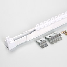 SERYUHOME 電鍍窗簾軌道, 白色