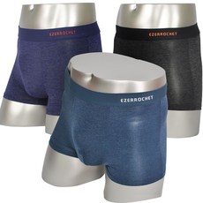 A-ONE Intingmelan 機能性素色四角內褲 3件組 219400