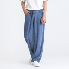 엠엔씨 남성용 빅사이즈 아이스 스판청바지 숏 MDIP541KD