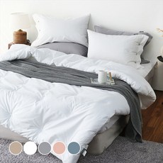 PACO HOME Cleans棉質薄被, 白色