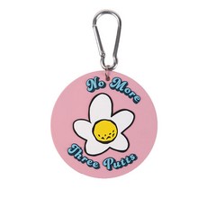 Dimple Golf高爾夫花朵推桿標籤, 粉色的