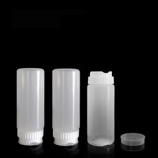 WaLLpo 倒放式醬料瓶 單個, 350ml, 3個