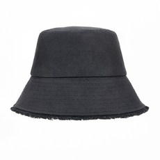 에이팀 여성용 코튼 골프 버킷햇, 블랙