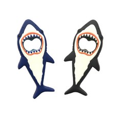 Booth Market鯊魚牙開瓶器 2種, 藍黑, 1套