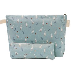 SEMOMS 防水TPU餐盤收納包+收納包, 鵝園款