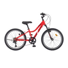레스포 7단 스팅거 SF 자전거 55.88cm + 무료 조립 쿠폰 세트, 네온 레드, 150cm, 1개