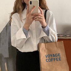 Doobom 女款基本設計襯衫