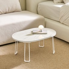 아이캔컴퍼니 국내생산 올리브 600 LPM 접이식테이블, 마블