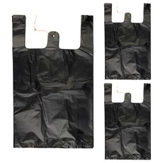 VERONA 手提垃圾袋 黑色 100入, 20L, 3組