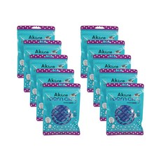 이지피아 아키우네 폼클레이 10p, 파랑, 50g, 1세트