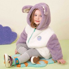 mollimelli 幼兒新款 Bodle Molly Guidar 連帽毛皮毛衣