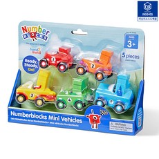 hand2mind 數字積木公仔汽車5件組, 1套